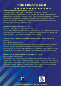 PoC Creati-Con 2020 Panel Description Page 2